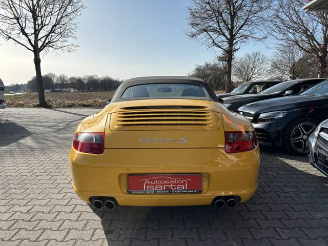 Thumbnail von Porsche 997 S Cabrio -giallo speed, 6 marce, 56.000 km -perfetto!