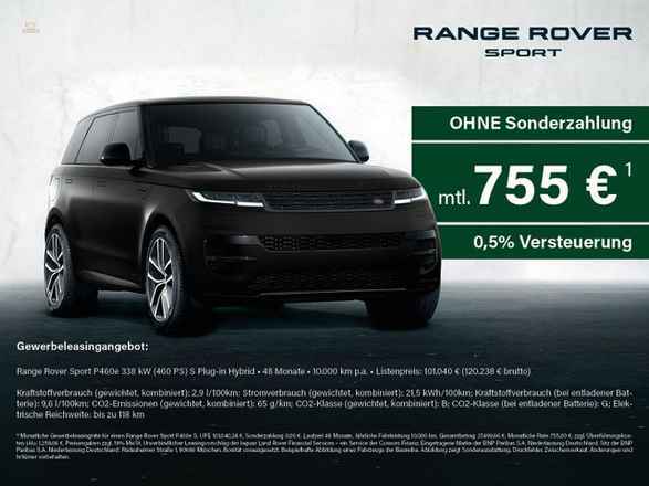 Land Rover Range Rover Sport P460e S MOMENTUM SQUARE ACC UP
