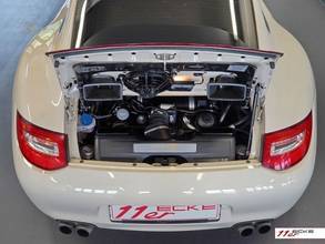 Thumbnail von Porsche 997 4S Chrono, Klappe, "Cremeweiss!