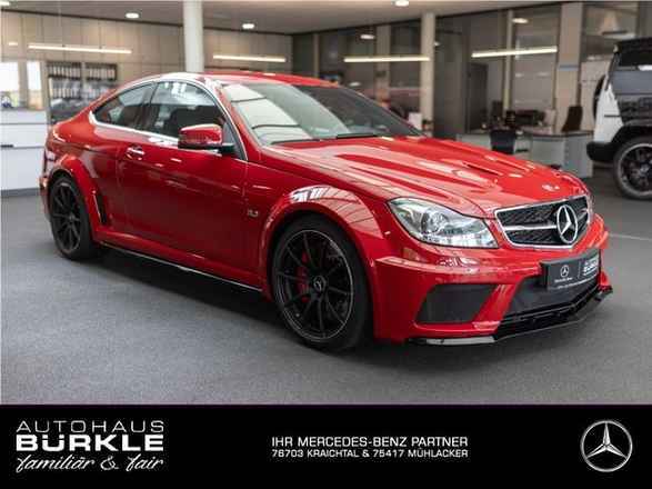 Mercedes-Benz C 63 AMG Black Series tek sahibi, Almanya, bakım kitabı!