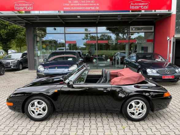 Porsche 993 C2 Cabrio 6-Gg.- 1.dt. Hd. PZ-Scheckheft