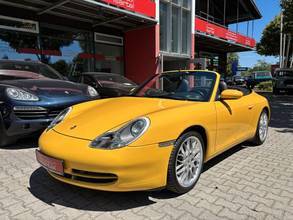 Thumbnail von Porsche 996 C2 Cabrio- 6-Gg.- orig. 59TKM, Speedgelb!