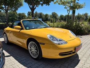 Thumbnail von Porsche 996 C2 Cabrio- 6-Gg.- orig. 59TKM, Speedgelb!