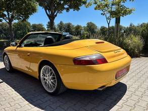 Thumbnail von Porsche 996 C2 Cabrio- 6-Gg.- orig. 59TKM, Speedgelb!