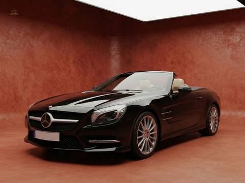 Mercedes-Benz SL 500 deutsch 1.Hand AMG Airscarf