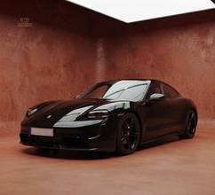Porsche Taycan 4S Carbon Exterior Surround View Pano