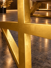 Thumbnail von One-of-One Luxury River Table | Massivholz · Epoxidharz · Blattgold