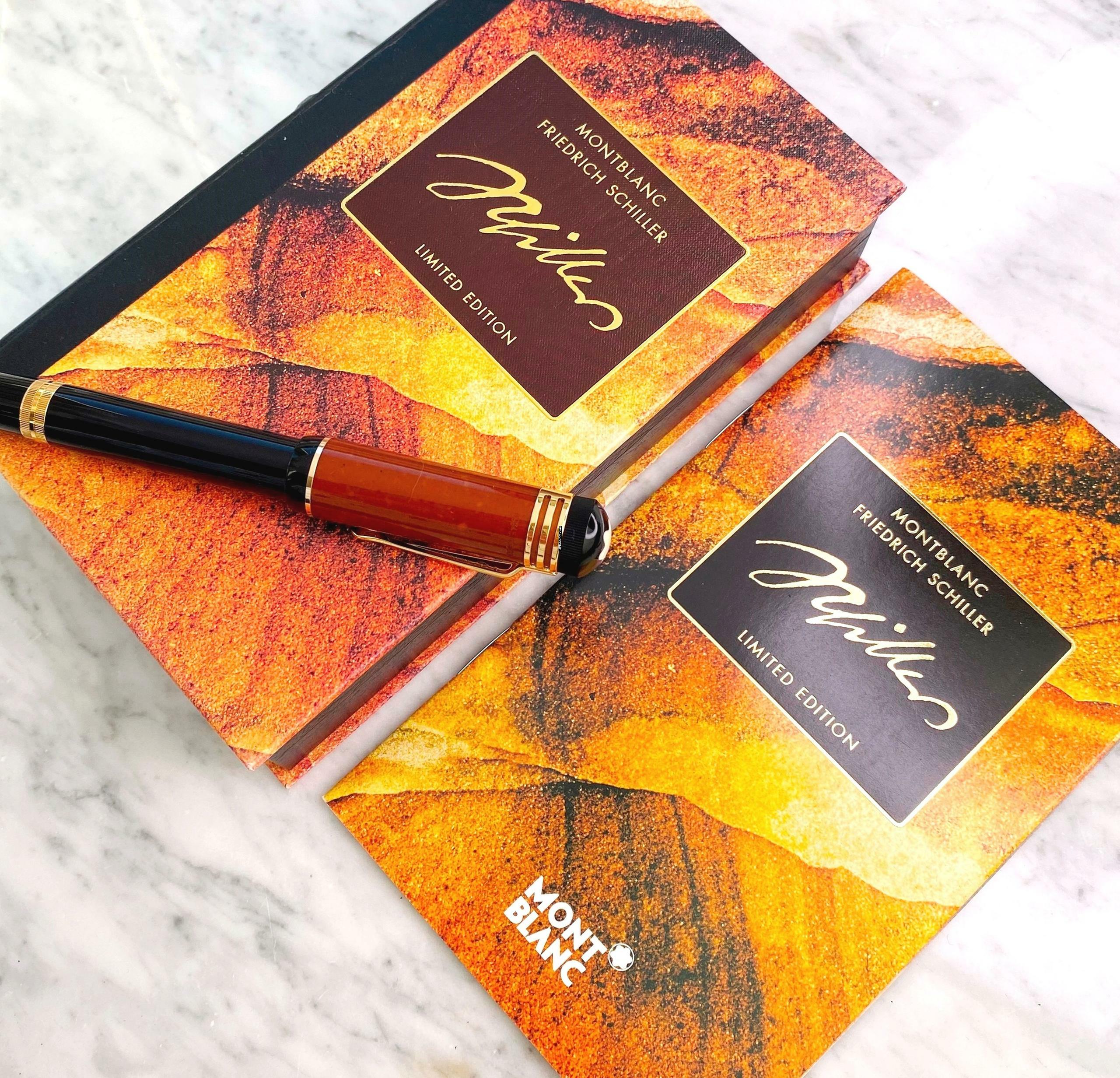 Thumbnail von Montblanc Writers Edition: Friedrich Schiller - Fountain Pen - Fountain Pen - Limited - Year 2000 </h1>