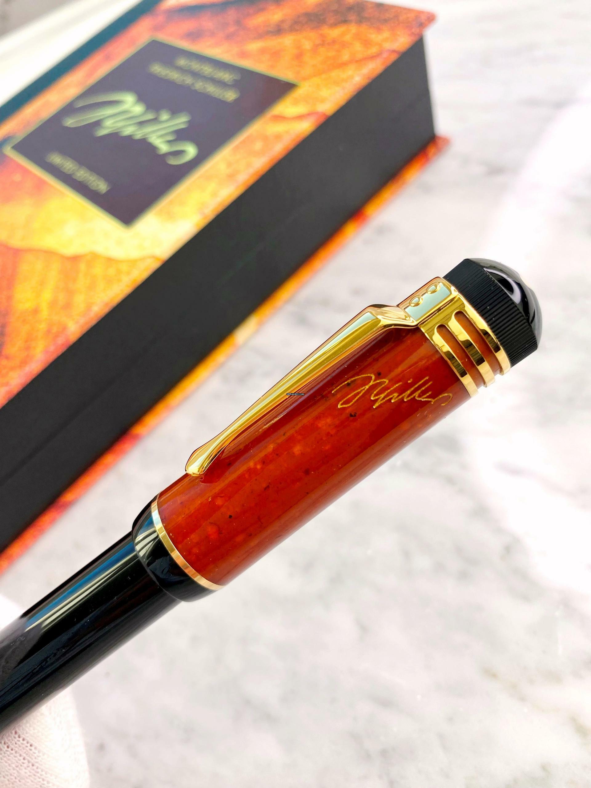 Thumbnail von Montblanc Writers Edition: Friedrich Schiller - Fountain Pen - Fountain Pen - Limited - Year 2000 </h1>