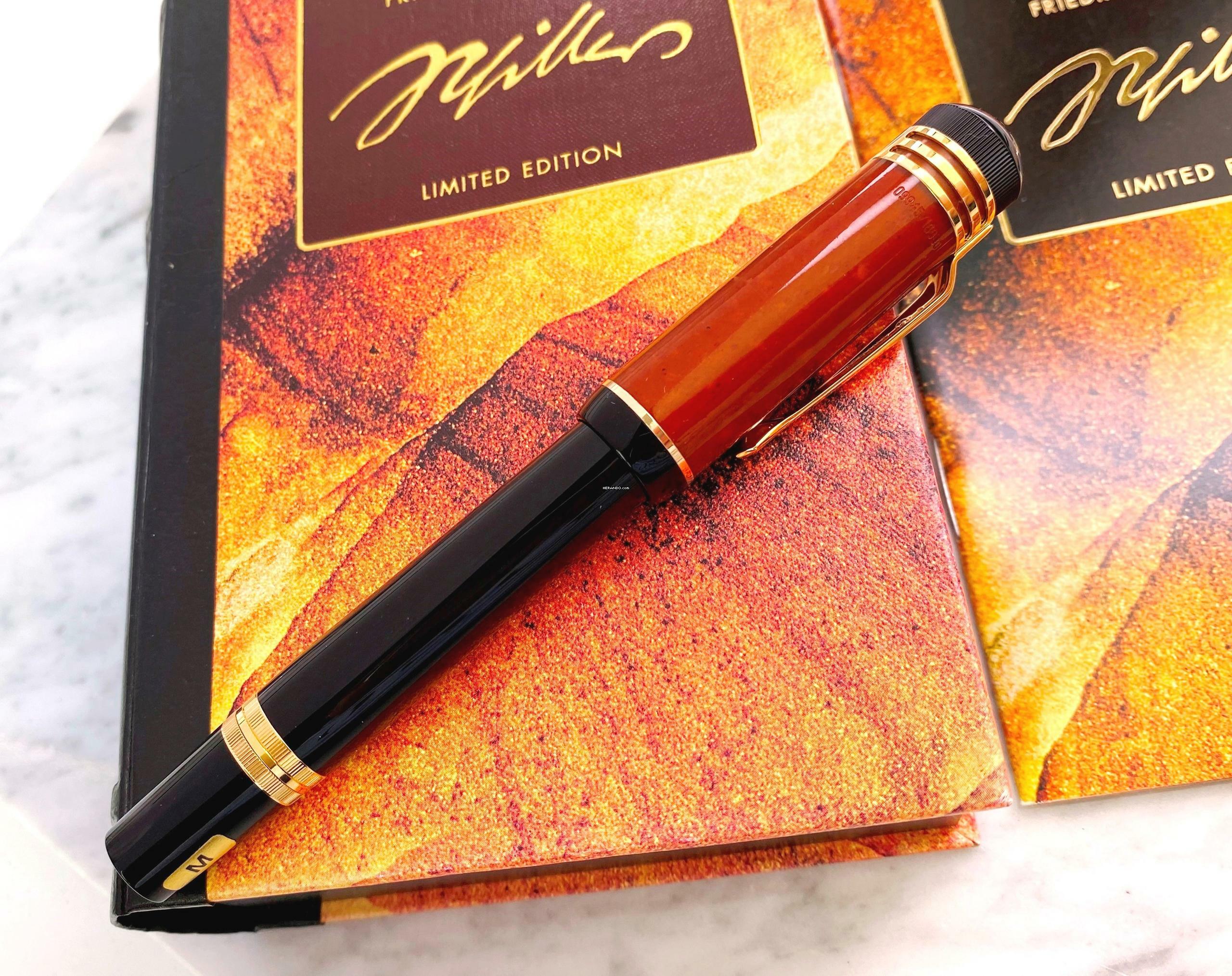 Thumbnail von Montblanc Writers Edition: Friedrich Schiller - Fountain Pen - Fountain Pen - Limited - Year 2000 </h1>