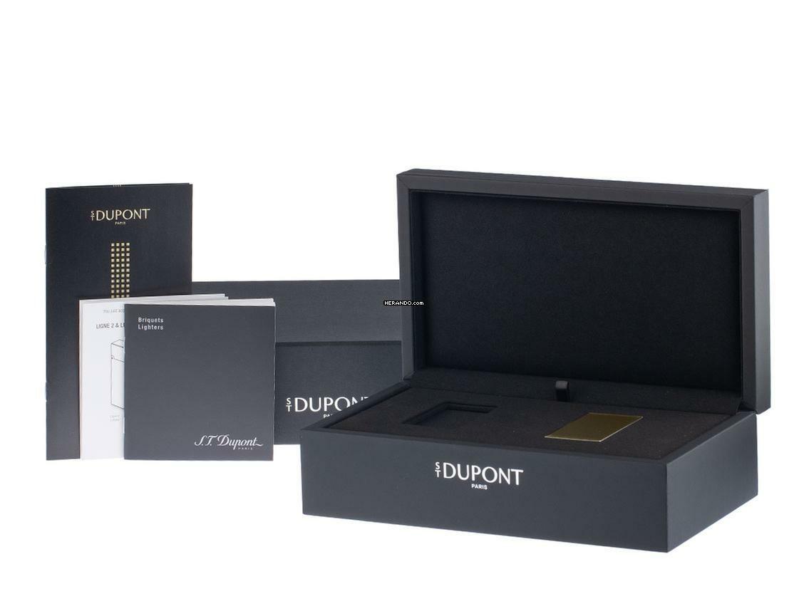 Thumbnail von S.T. Dupont Briquet Le Grand Behike noir or jaune Ref.C23003CL Ensemble complet