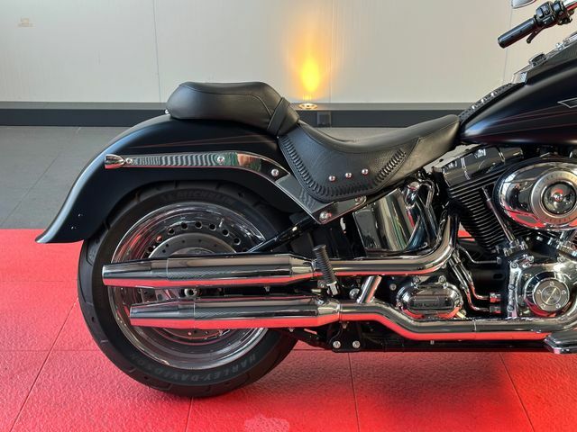 Thumbnail von Harley-Davidson Fat Boy FLSTF jak nowa kolekcjonerska 2. ręczna spersonalizowana