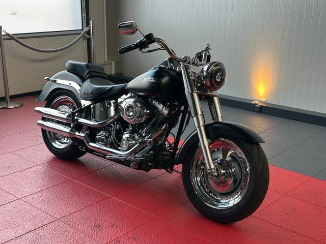 Thumbnail von Harley-Davidson Fat Boy FLSTF jak nowa kolekcjonerska 2. ręczna spersonalizowana