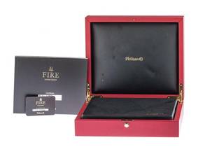 Pelikan Fire 18kt Sarı Altın Sınırlı Üretim Dolma Kalem 2010 Tam Set