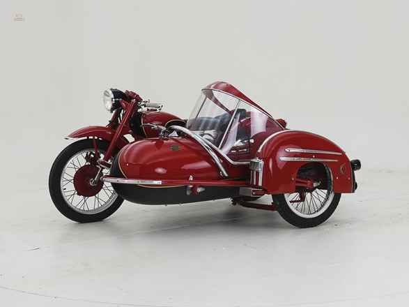 Moto Guzzi Falcone + Beiwagen '53
