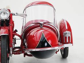 Thumbnail von Moto Guzzi Falcone + Sidecar '53