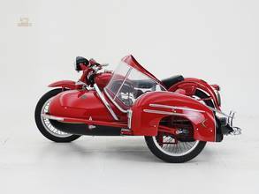Thumbnail von Moto Guzzi Falcone + Sidecar '53