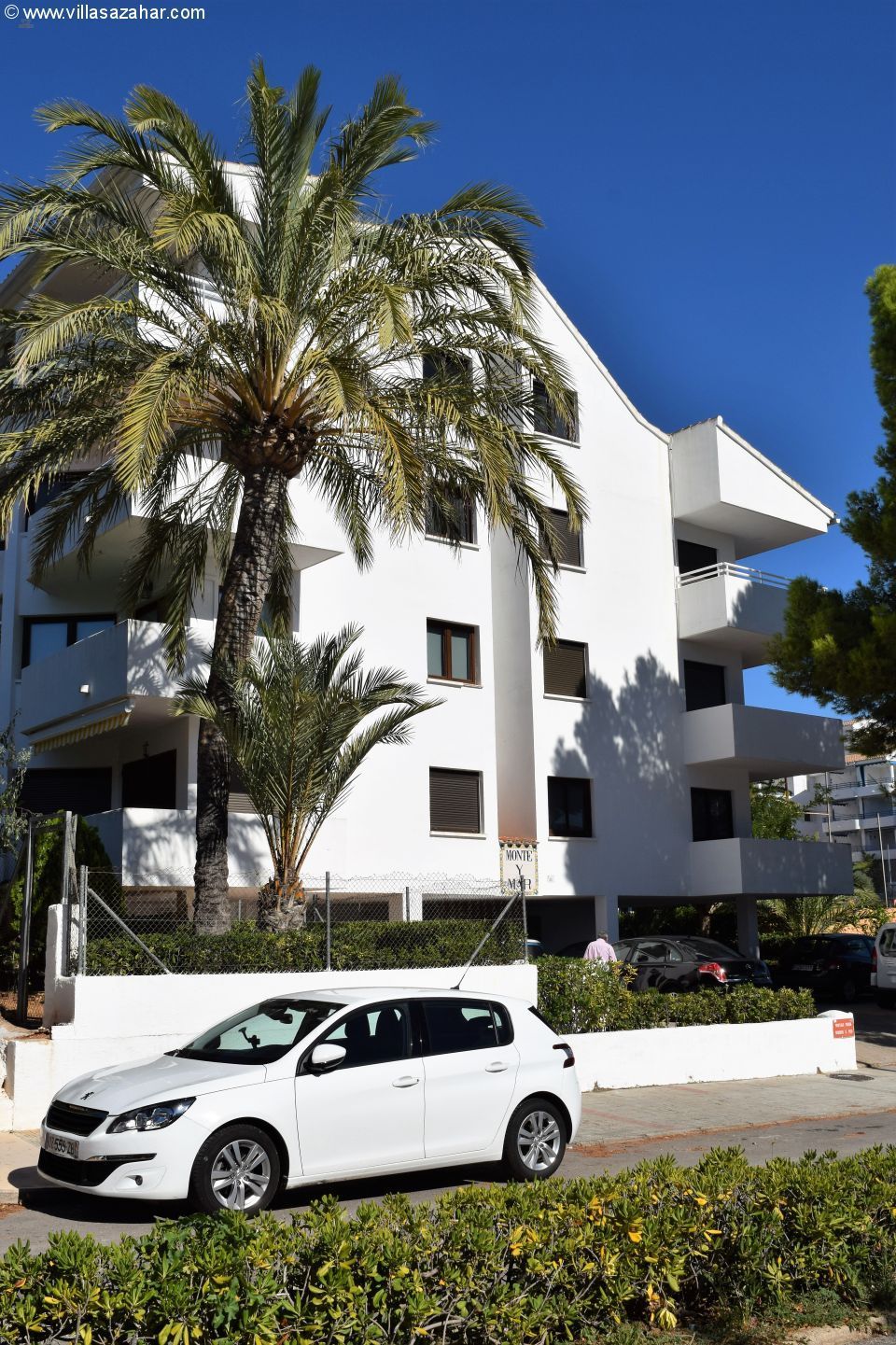 ***Monte y Mar: Kleines Appartement in zweiter Linie nahe Strand***