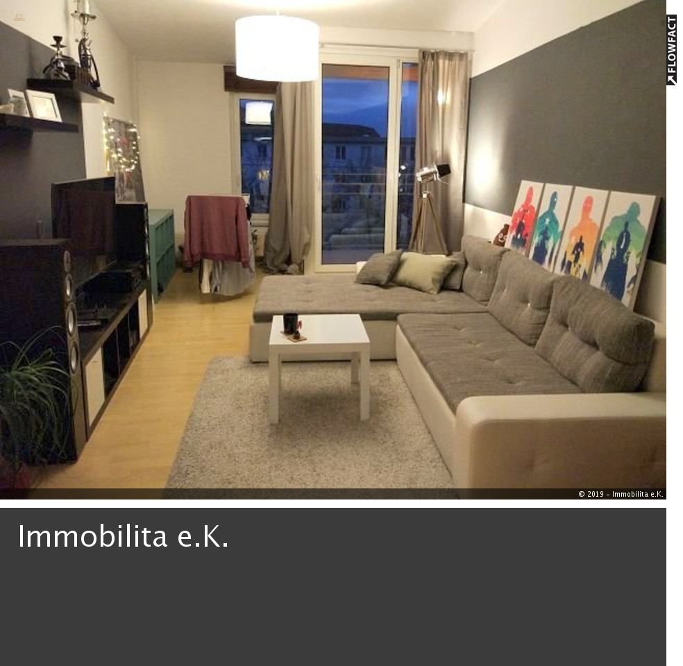 Moderne 2-Zimmerwohnung mit EBK, Balkon und Stellpaltz