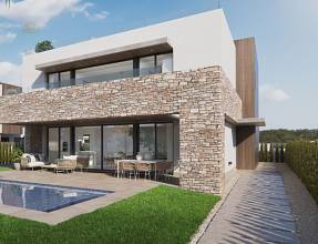 Thumbnail von ***Luxus-Villen mit 4 Schlafzimmern, Garage, Dachterrasse und Privatpool nur 500 m vom Strand***