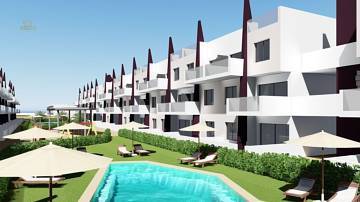 ***Moderne Appartements mit 3 Schlafzimmern und Gemeinschaftspool nur 200 m vom Strand***