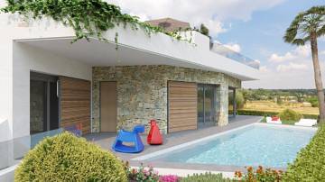 Thumbnail von ***Luxusvillen mit 3 Schlafzimmern, wunderschönen Natursteinelementen, Keller/Garage und Privatpool***