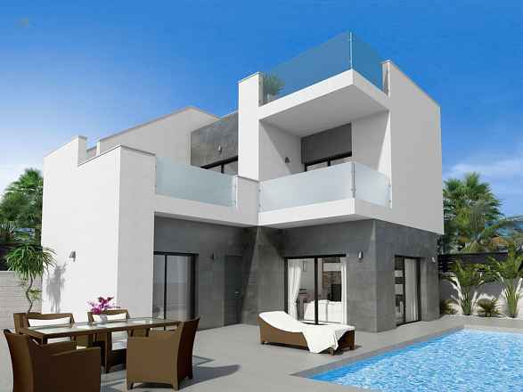 ***Moderne Neubau-Villen mit Privatpool in ruhiger Lage am Ortsrand von Benijofar***
