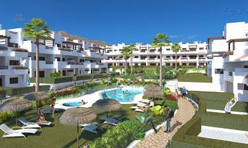 Thumbnail von ***Wunderschöne 2-Zimmer-Penthouse-Wohnungen mit Gemeinschaftspools nur 800 m vom Strand***