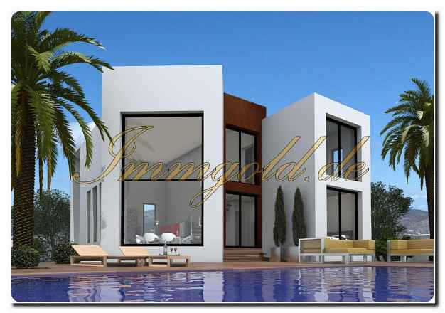 Immogold projektierte Villa mit drei Schlafzimmern und Pool