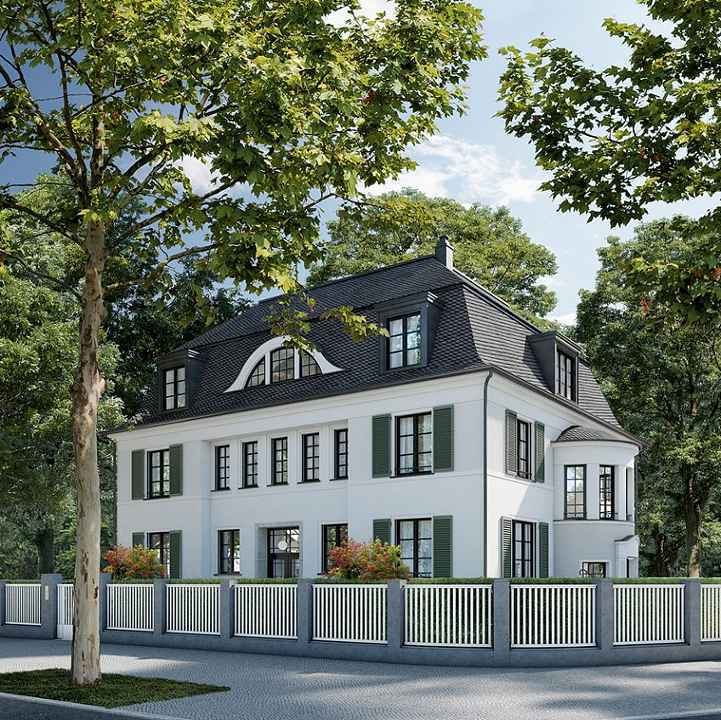 Architecture de villas exclusive dans le Westend