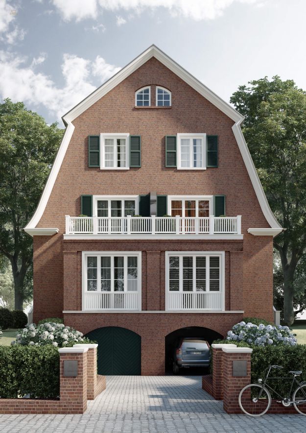 ニエンステッテンの家々