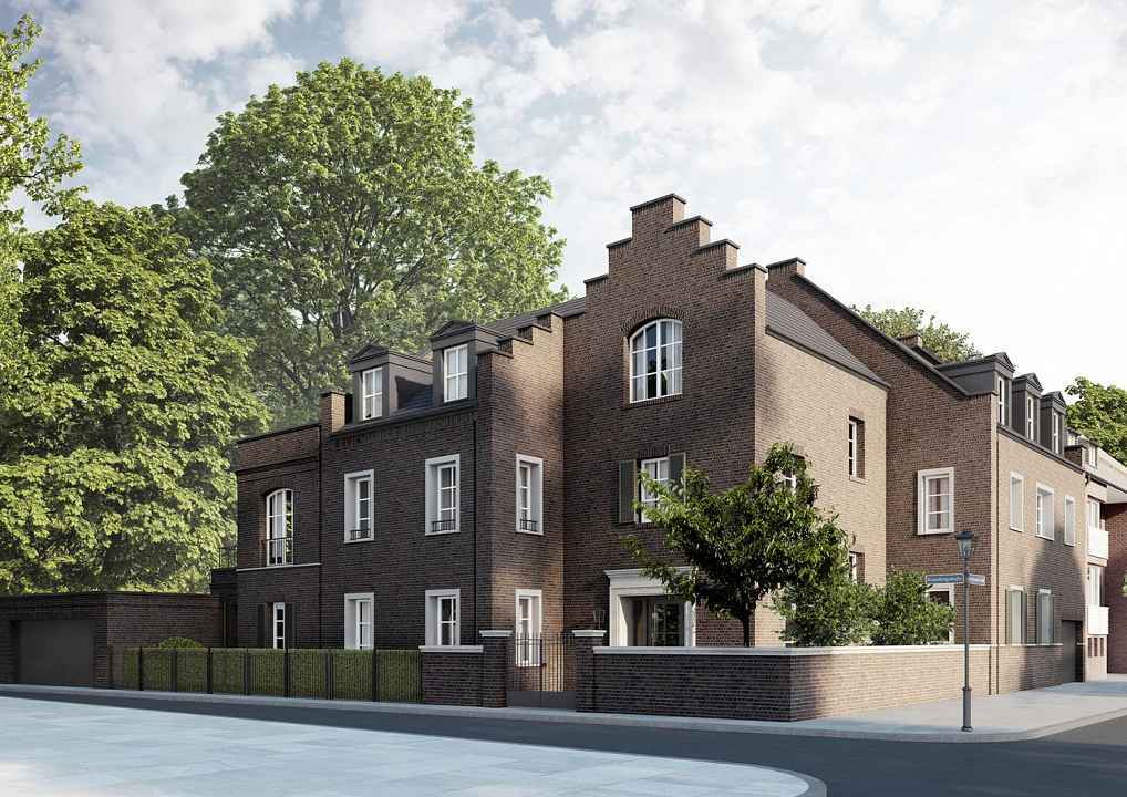 4 appartements dans une villa urbaine de style maison de campagne