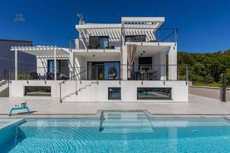 Moderne Neubau-Villa mit Infinity-Pool und Panorama-Meerblick, Region Crikvenica