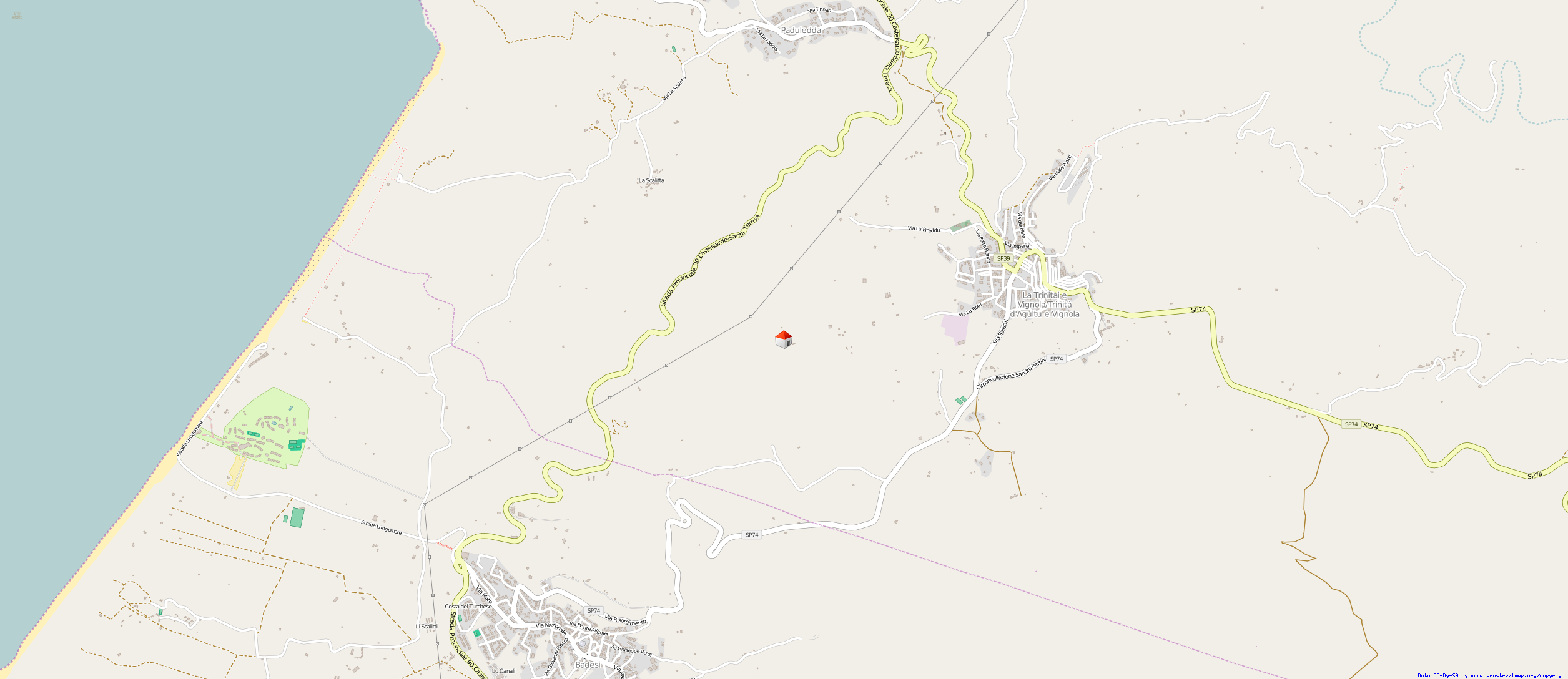 Thumbnail von wunderschönes Grundstück mit Rohbau und Meerblick