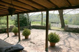 Thumbnail von Reiterhof mit vollrenoviertem Natursteinanwesen im Chianti mit 15 ha Land