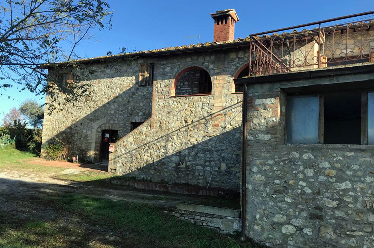 Thumbnail von renovierungsbedürftiges Rustico mit Nebengebäuden mit qualifiziertem Chianti Classico Weinberg