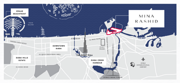 Thumbnail von Luxusimmobilie am Yachthaven, Mina Rashid Sirdhana,3 BR