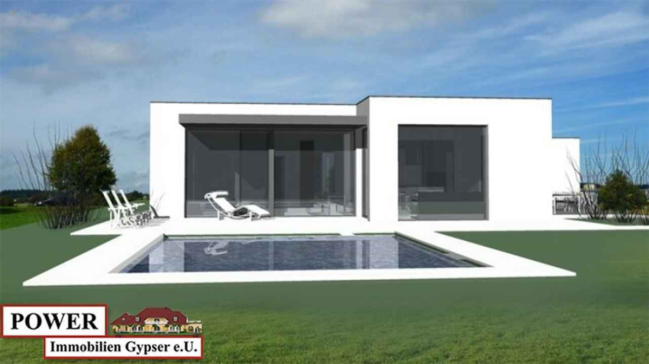 PI BAU costruisce per voi un bungalow massiccio elegante in breve tempo! 