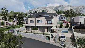 Thumbnail von Moderne Neubau-Doppelhaushälften mit Pool und Meerblick