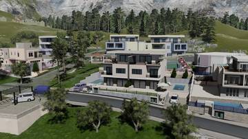 Thumbnail von Moderne Neubau-Doppelhaushälften mit Pool und Meerblick