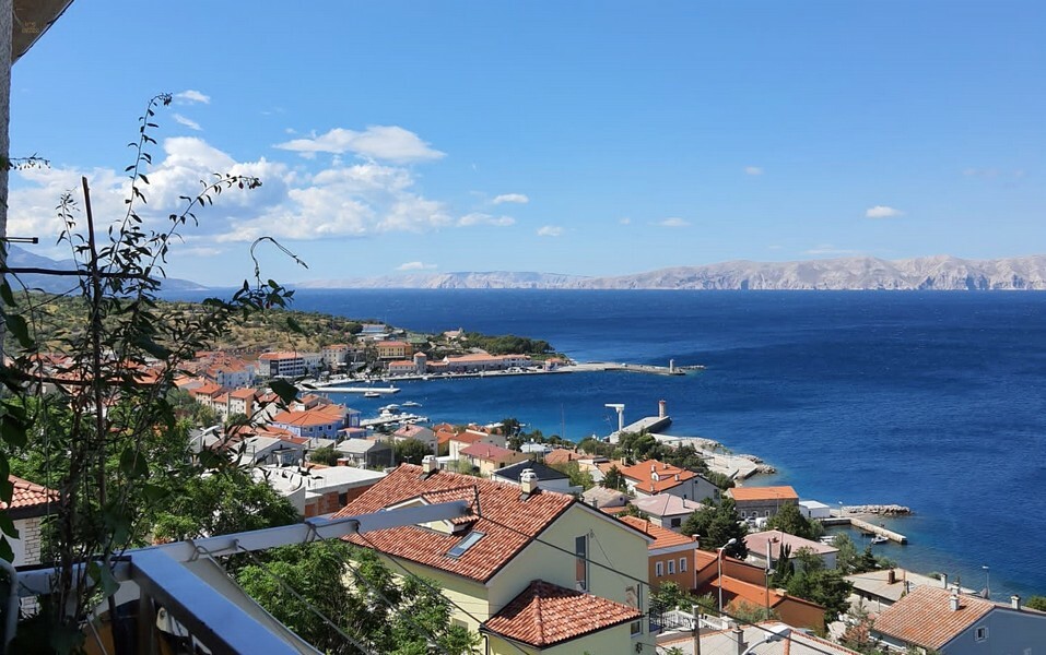 Möblierte Wohnung mit Panorama-Meerblick