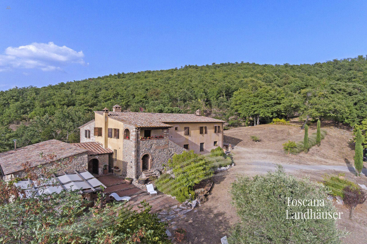 Thumbnail von Exklusives Anwesen in privater Hügelposition mit spektulärem Blick über das Val d'Orcia