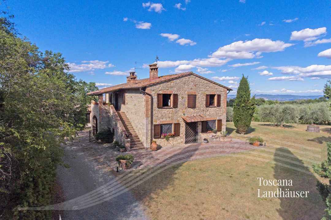 Charmantes Bauernhaus in Mitten der toskanischen Hügellandschaft