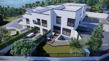 Thumbnail von Moderne Neubau-Maisonettewohnungen (Reihenhäuser) mit Meerblick