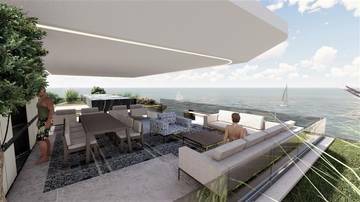 Thumbnail von Moderne Penthouses mit Pool auf der Dachterrasse