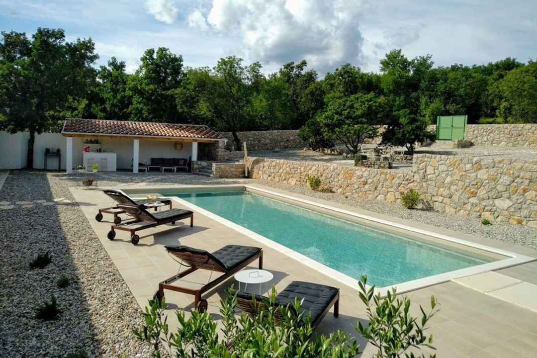 Exklusives, mediterranes Anwesen mit Swimmingpool in ruhiger Lage in der Region Crikvenica