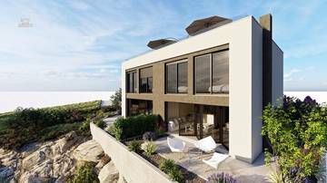Thumbnail von Moderne Doppelhaushälften mit Dachterrasse und Meerblick