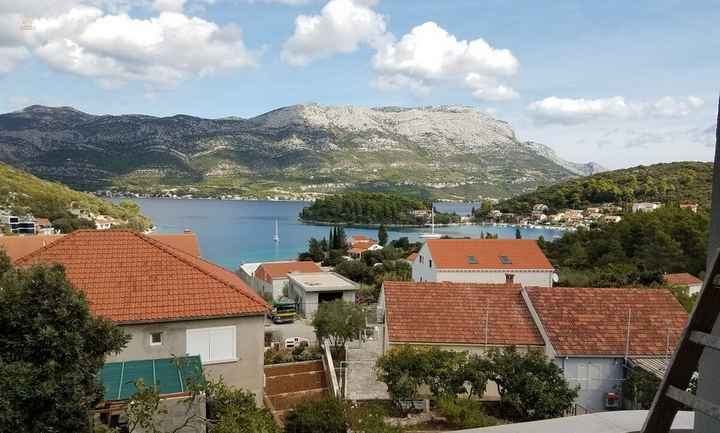 Neues Appartement mit wunderschönem Meerblick, Region Korcula
