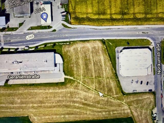 Gewerbegrundstück mit Baurecht in Asten neben Billa