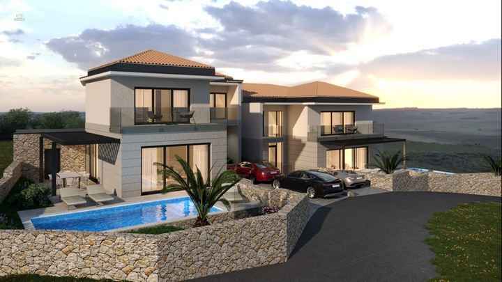 Yüksek kaliteli ikiz ev